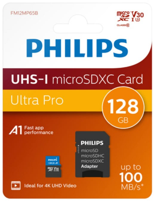 Philips FM12MP65B 128 Go MicroSDXC UHS-I Classe 10