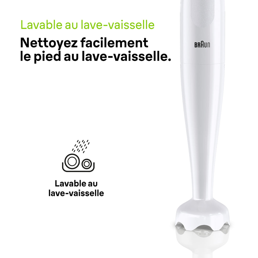 Braun Mixeur plongeant MQ10.00PWH
