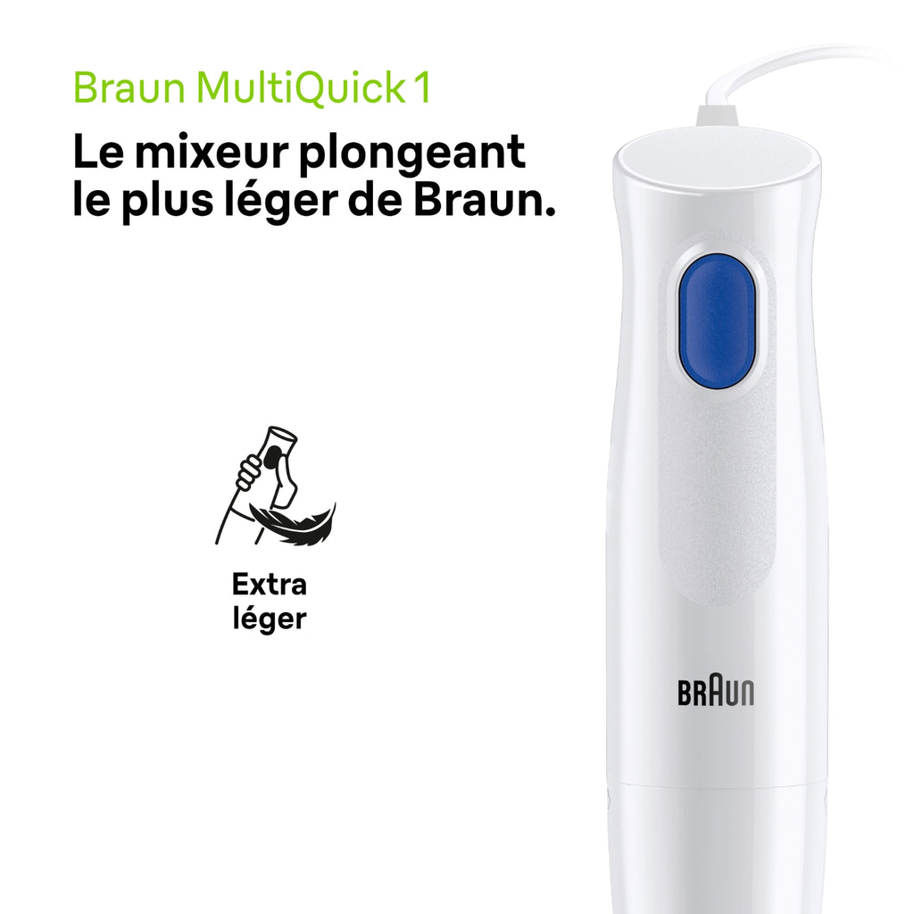 Braun Mixeur plongeant MQ10.00PWH