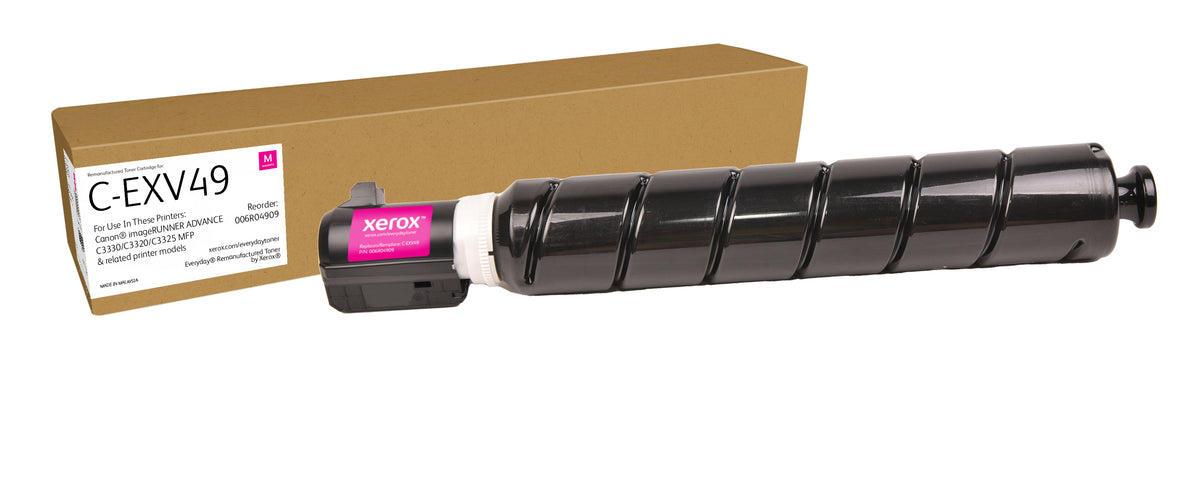 Toner remanufacturé Magenta Everyday™ de Xerox compatible avec Canon C-EXV49 (8526B002), Capacité standard