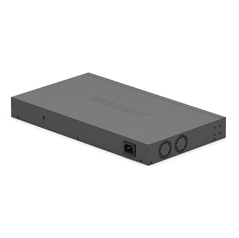 NETGEAR GS524UP Non-géré Gigabit Ethernet (10/100/1000) Connexion Ethernet, supportant l'alimentation via ce port (PoE) Gris