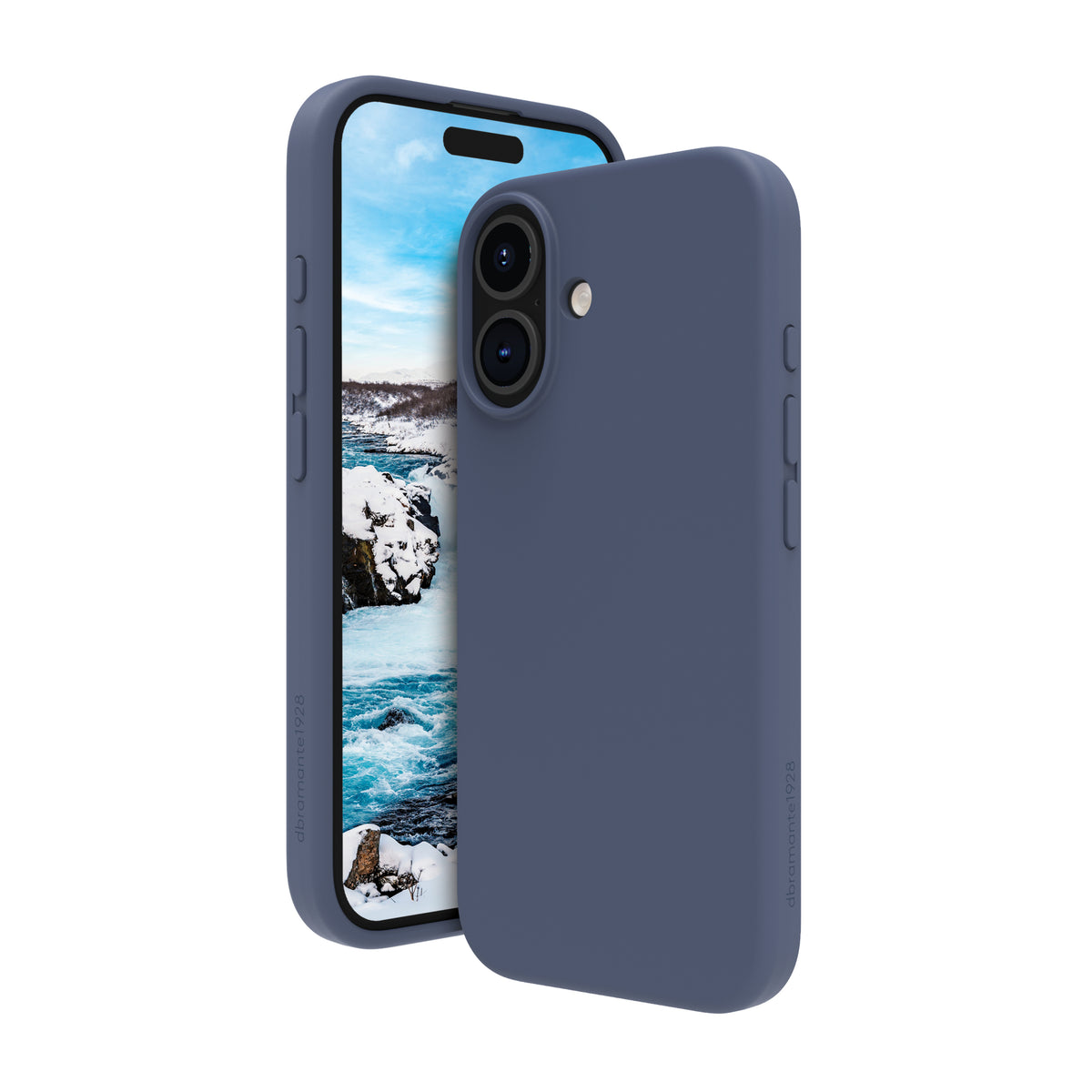 dbramante1928 Monaco MagSafe Coque de Protection pour iPhone 16 Plus 6.7", Bleu