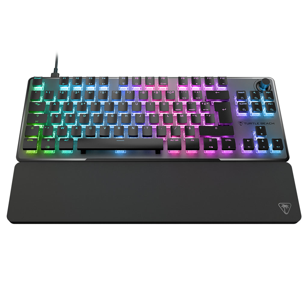 Turtle Beach Clavier gaming RGB mécanique magnétique Vulcan II TKL Pro