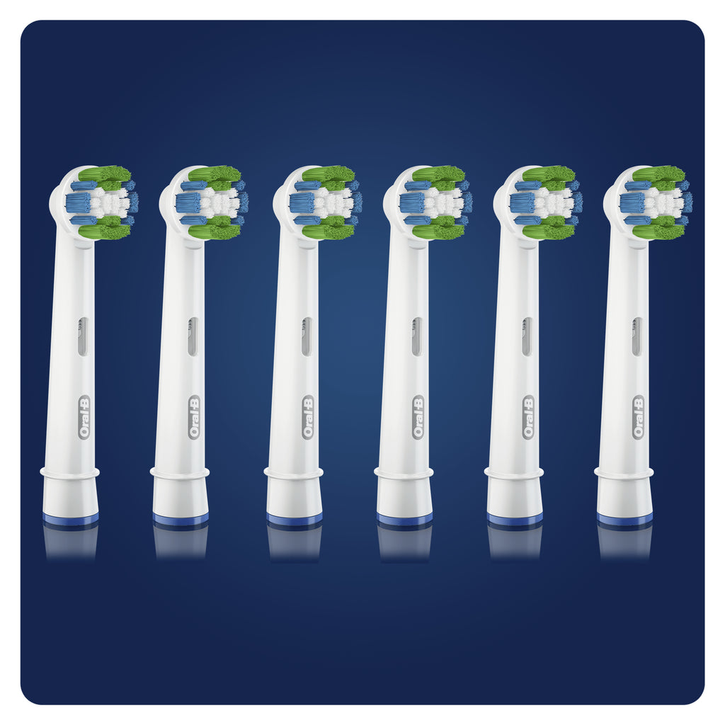 Oral-B Precision Clean 80339528 tête de brosses 6 pièce(s) Blanc