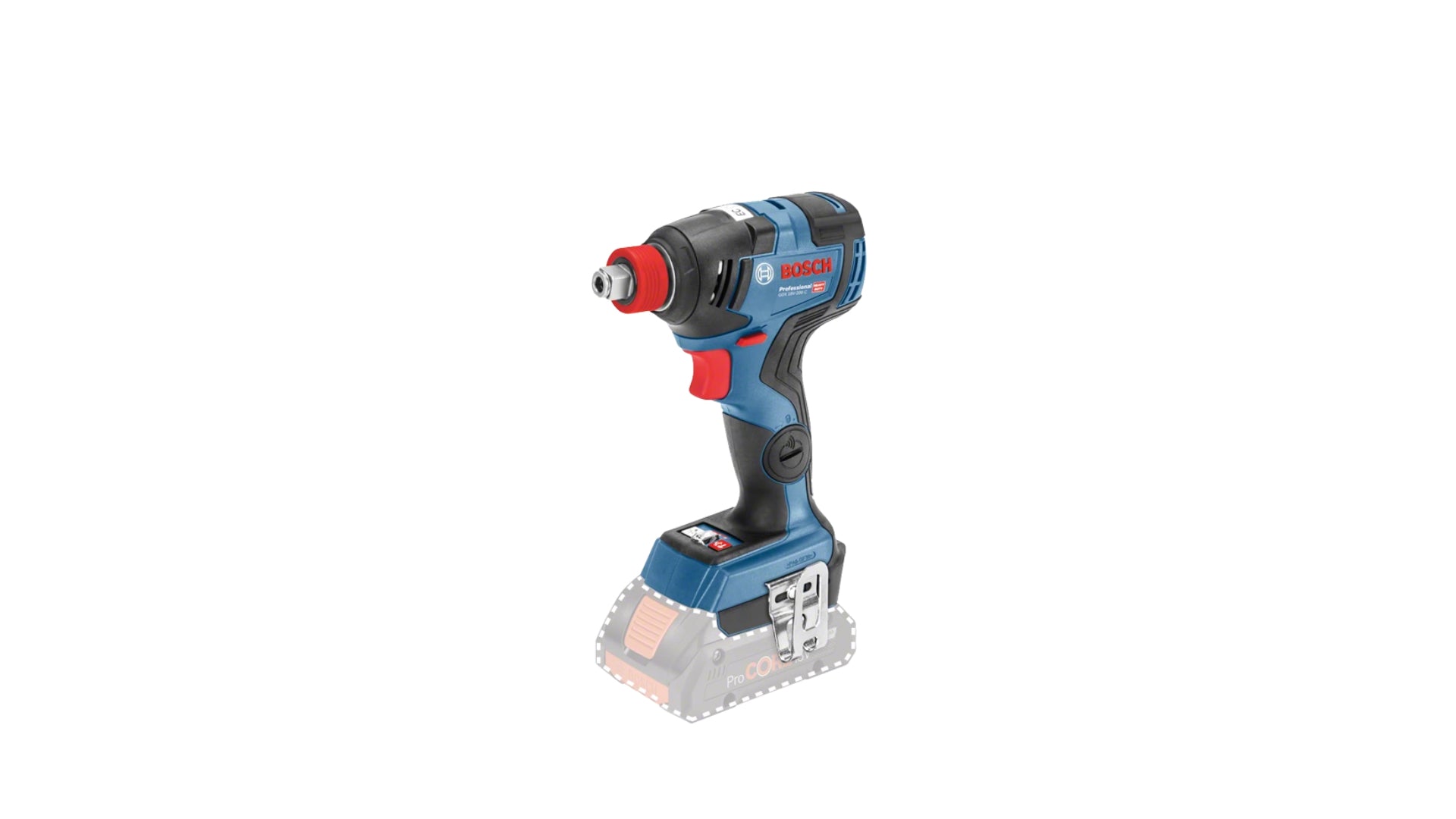 Bosch Bosch GDX 18V-200 C 1/4" 3400 tr/min 200 N·m Noir, Bleu, Rouge