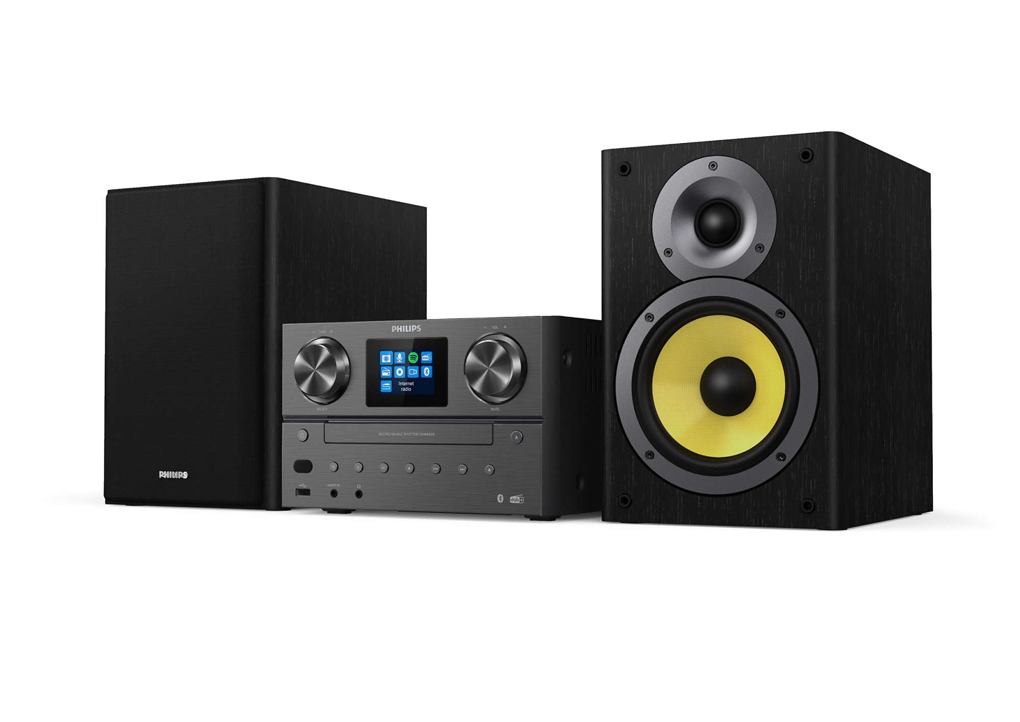 Philips TAM8905/10 ensemble audio pour la maison Système micro audio domestique 100 W Noir