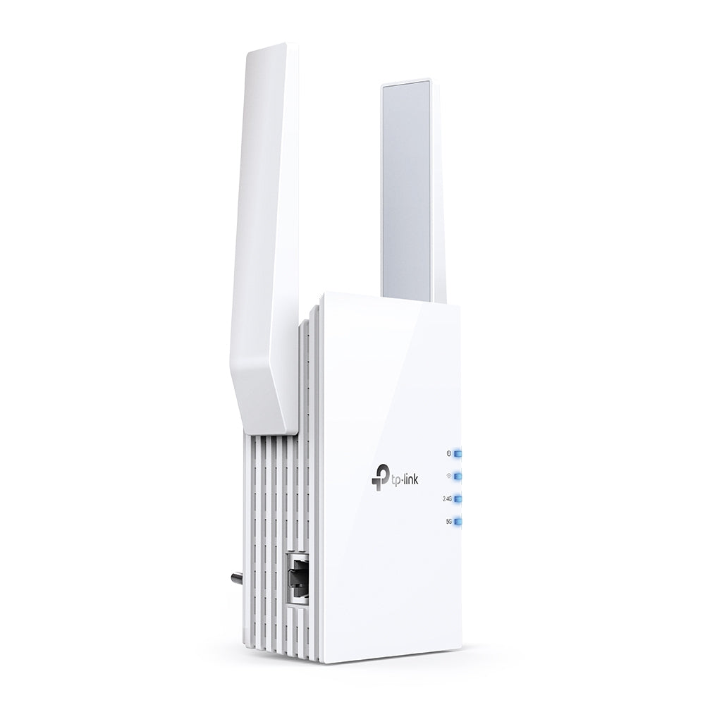 TP-Link RE505X Répéteur Wi-Fi AX1500, Gigabit Ethernet 10/100/1000 Mbit/s, Blanc