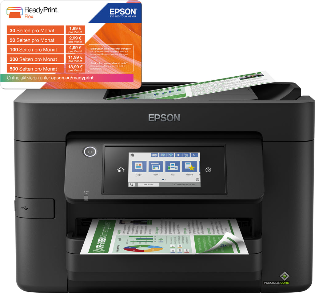 Epson WorkForce Pro WF-4820DWF Jet d'encre A4 4800 x 2400 DPI 25 ppm Wifi