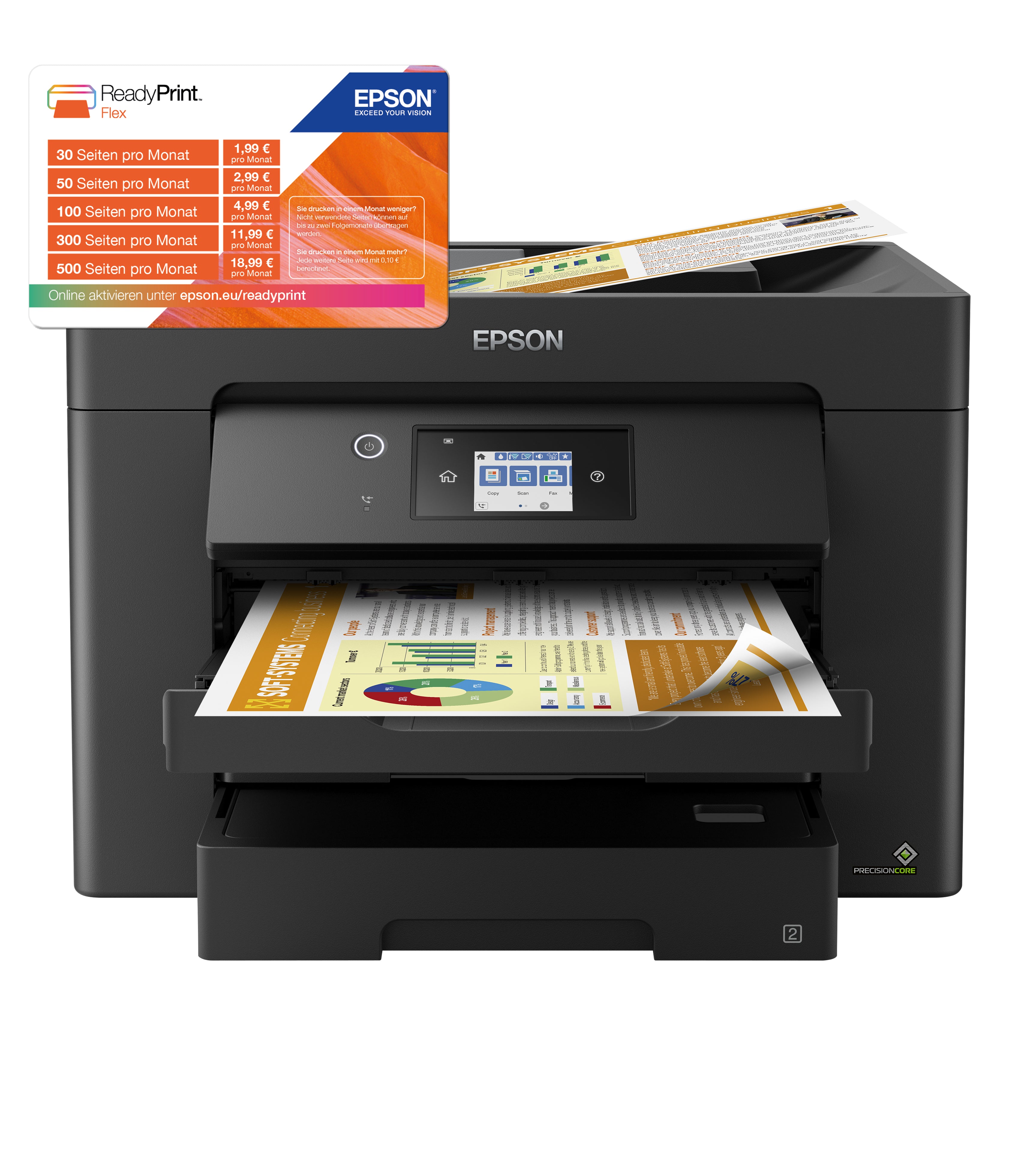 Epson WorkForce WF-7830DTWF Jet d'encre A3 4800 x 2400 DPI Wifi