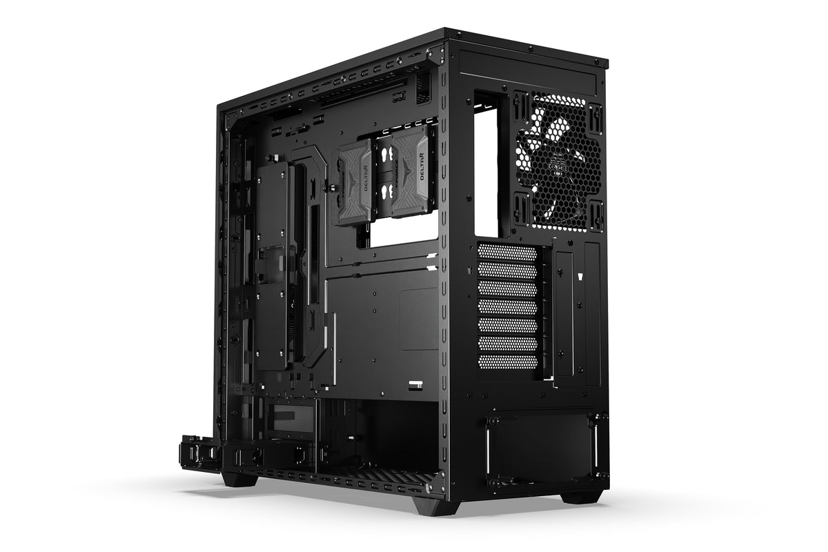 be quiet! Shadow Base 800 Noir | Boîtier PC ARGB vitré, Mini ITX / Micro ATX / ATX / E-ATX, 3 ventilateurs Pure Wings 3 