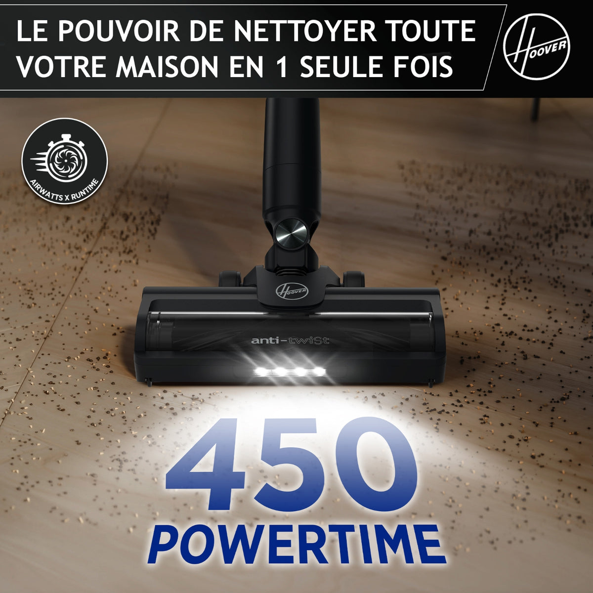 Hoover Aspirateur balai HF1 PLUS Home Flex