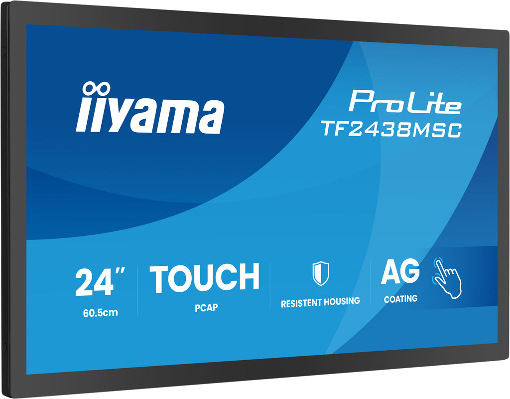 iiyama TF2438MSC-B2 Écran Tactile 60,5 cm (23.8") Full HD 1920 x 1080 pixels