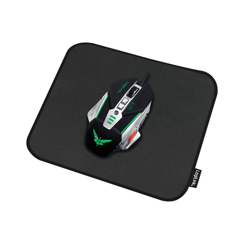 LogiLink ID0195 tapis de souris Tapis de souris de jeu Noir