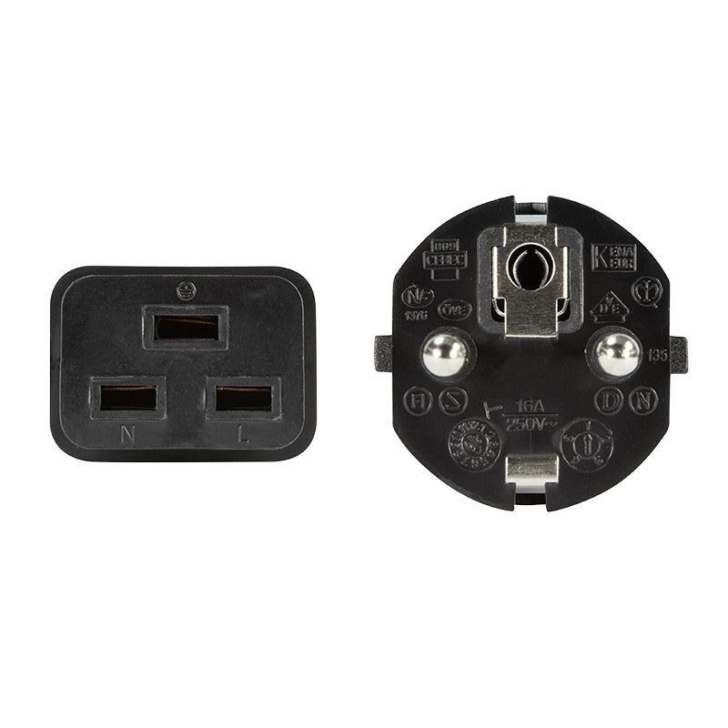 LogiLink CP152 câble électrique Noir 1,8 m CEE7/7 IEC C19