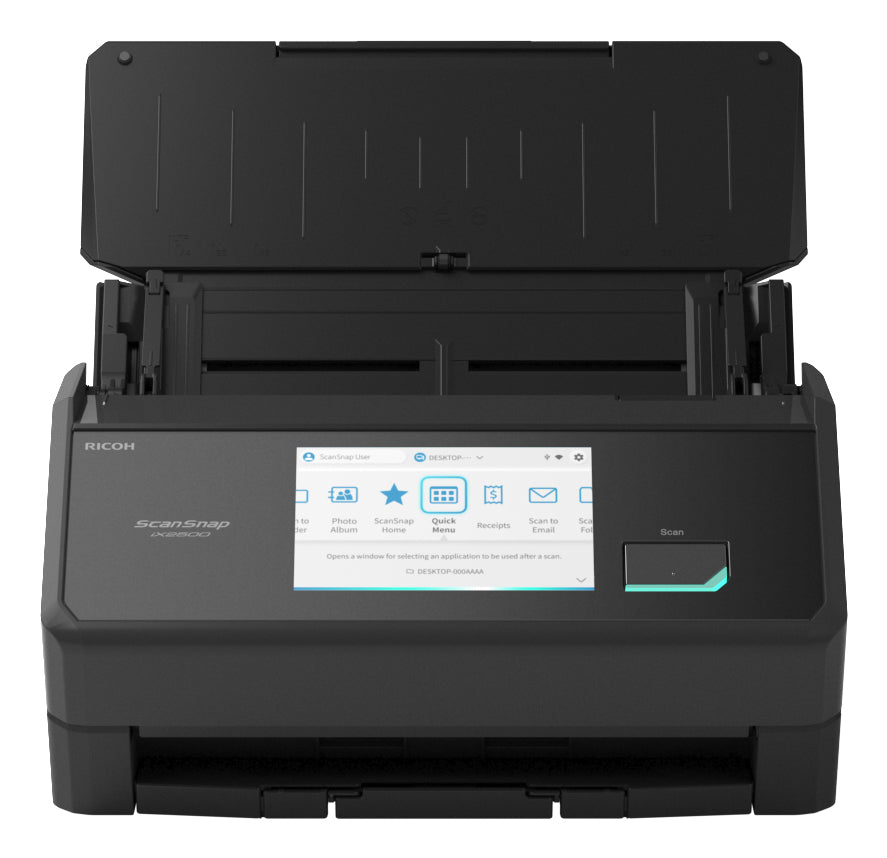 Ricoh ScanSnap IX2500 Scanner ADF 600 x 600 DPI A4 Noir