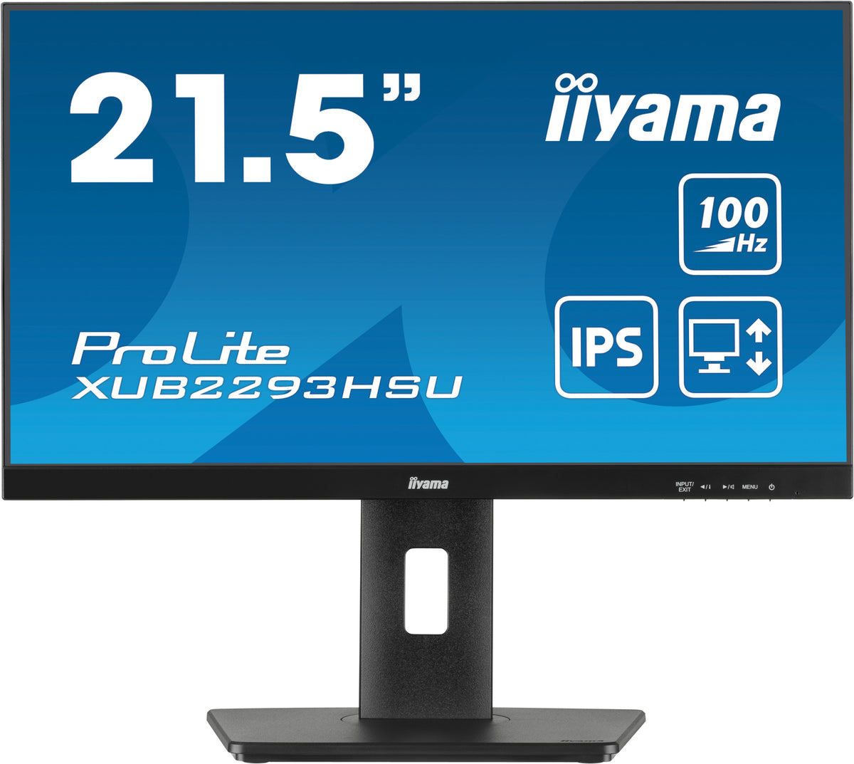 iiyama ProLite XUB2293HSU-B7 écran plat de PC 54,6 cm (21.5") 1920 x 1080 pixels Full HD LED Noir
