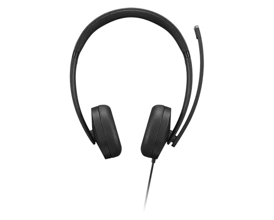 Lenovo 4XD1P83425 casque Avec fil Arceau Appels/Musique USB Type-A Noir