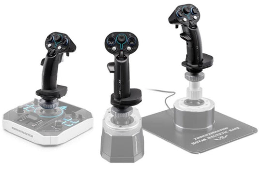 Thrustmaster Sol-R 3 AVA Add-On Grip Noir USB Manche à air Analogique/Numérique PC
