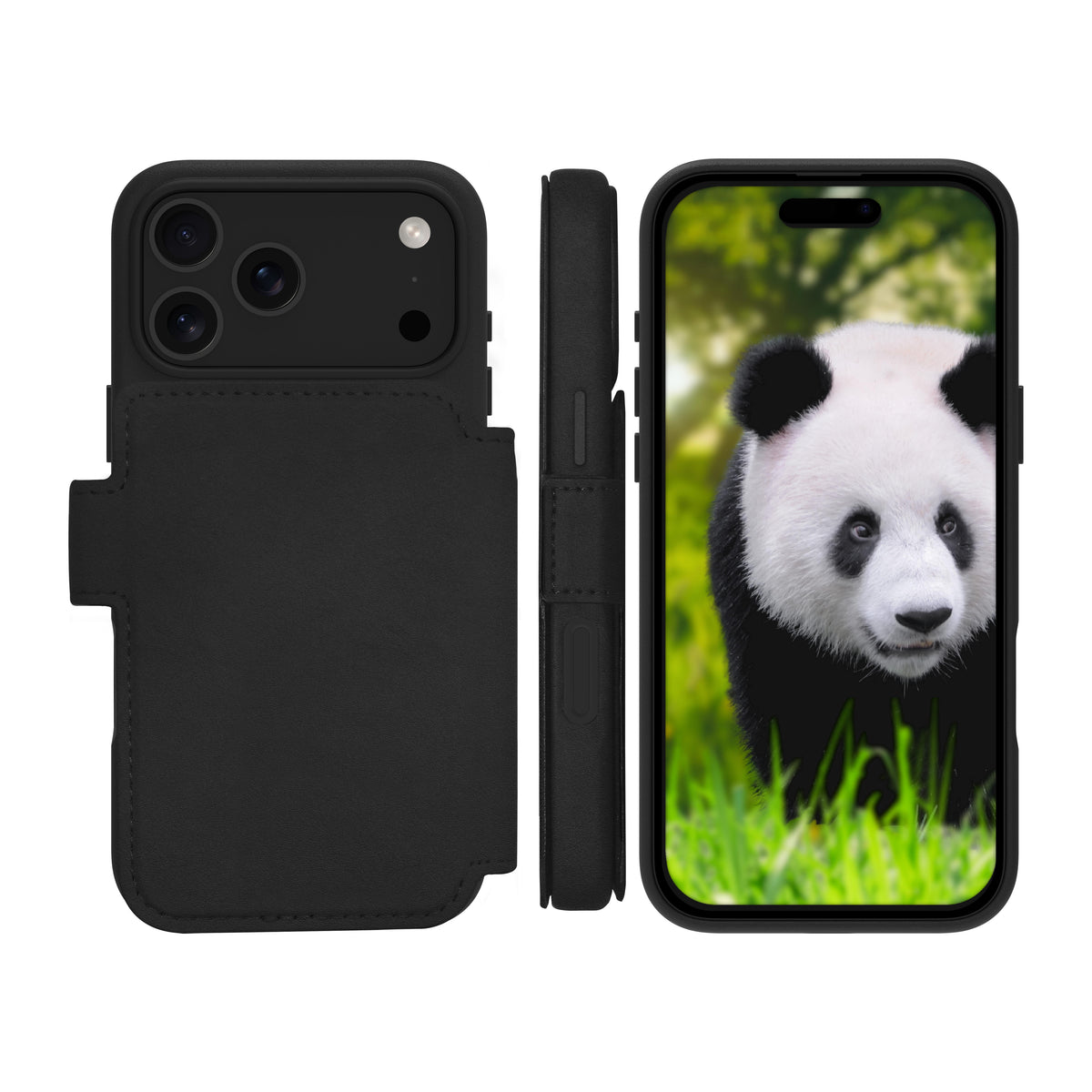 dbramante1928 Lynge MS Coque de Protection Folio pour iPhone 17 Pro Max, Noir