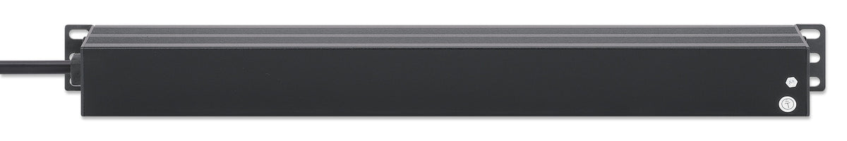 Intellinet Unité de distribution d’alimentation (PDU) 19" 1U à 9 prises EU, avec interrupteur marche/arrêt, montage hori