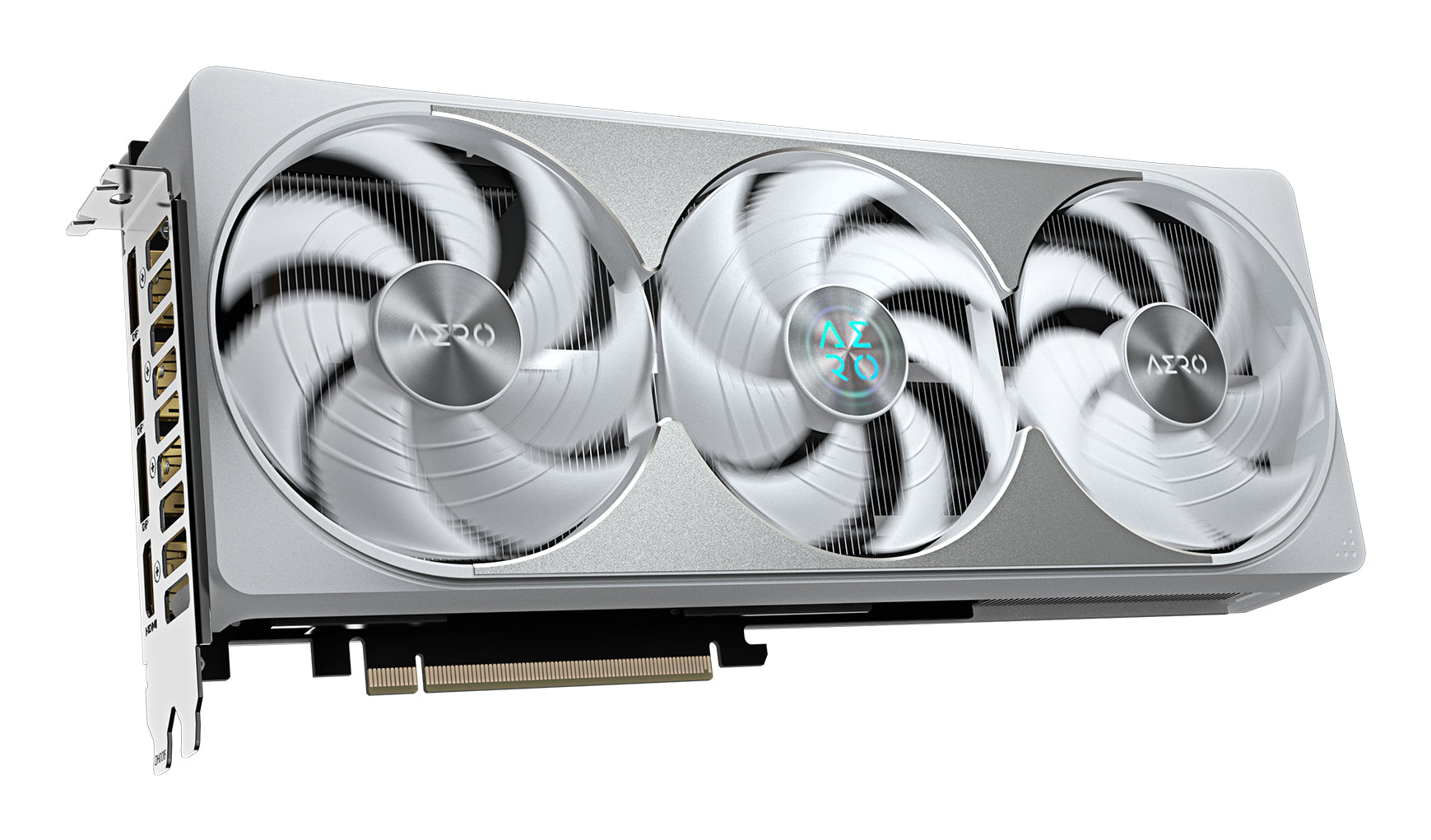 GIGABYTE GeForce RTX 5080 AERO OC SFF 16G Carte graphique - 16 Go GDDR7, 256 bits, PCI-E 5.0, 2730MHz Core Clock, 3 x DisplayPort, 1 x HDMI, GV-N5080AERO OC-16GD