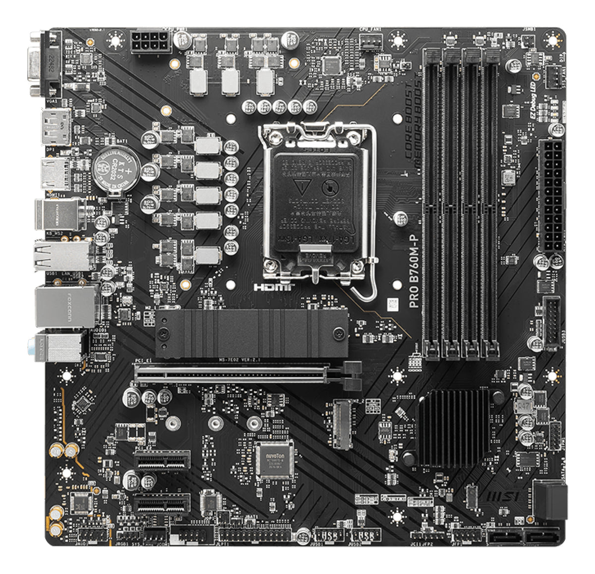 MSI PRO B760M-P Carte Mère Intel B760 LGA 1700 Micro ATX