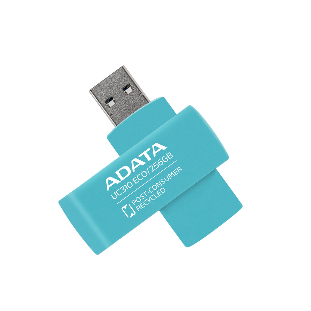 ADATA UC310 ECO lecteur USB flash 256 Go USB Type-A 3.2 Gen 1 (3.1 Gen 1) Vert