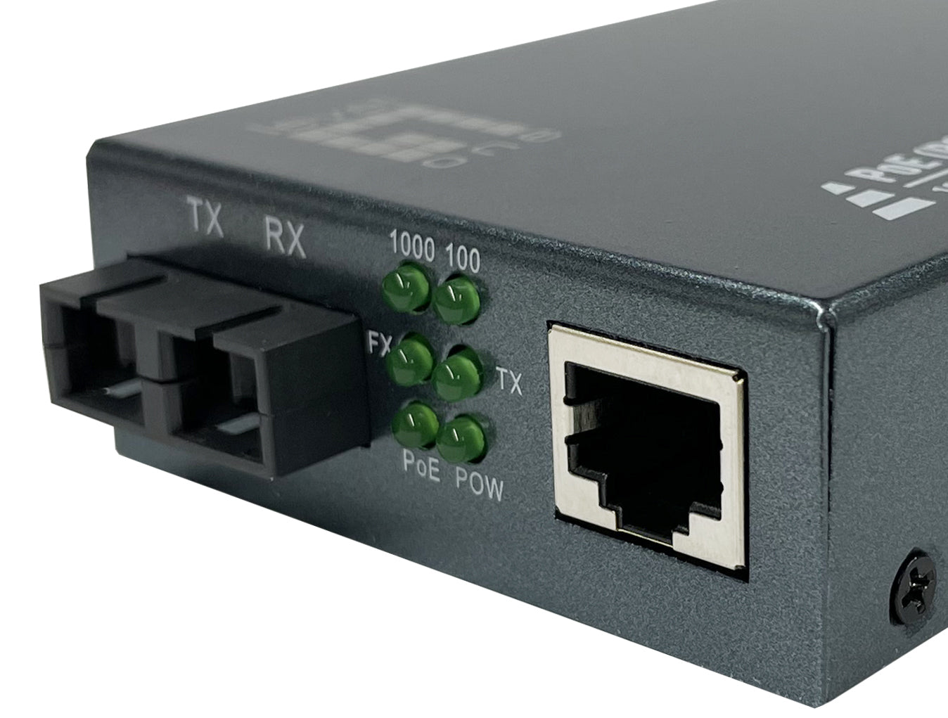 LevelOne GVT-2013 convertisseur de support réseau 1000 Mbit/s 850 nm Multimode Gris