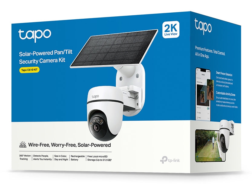 TP-Link Tapo C610 KIT Caméra de Sécurité IP Extérieure Tourelle 2K (2304 x 1296 px)