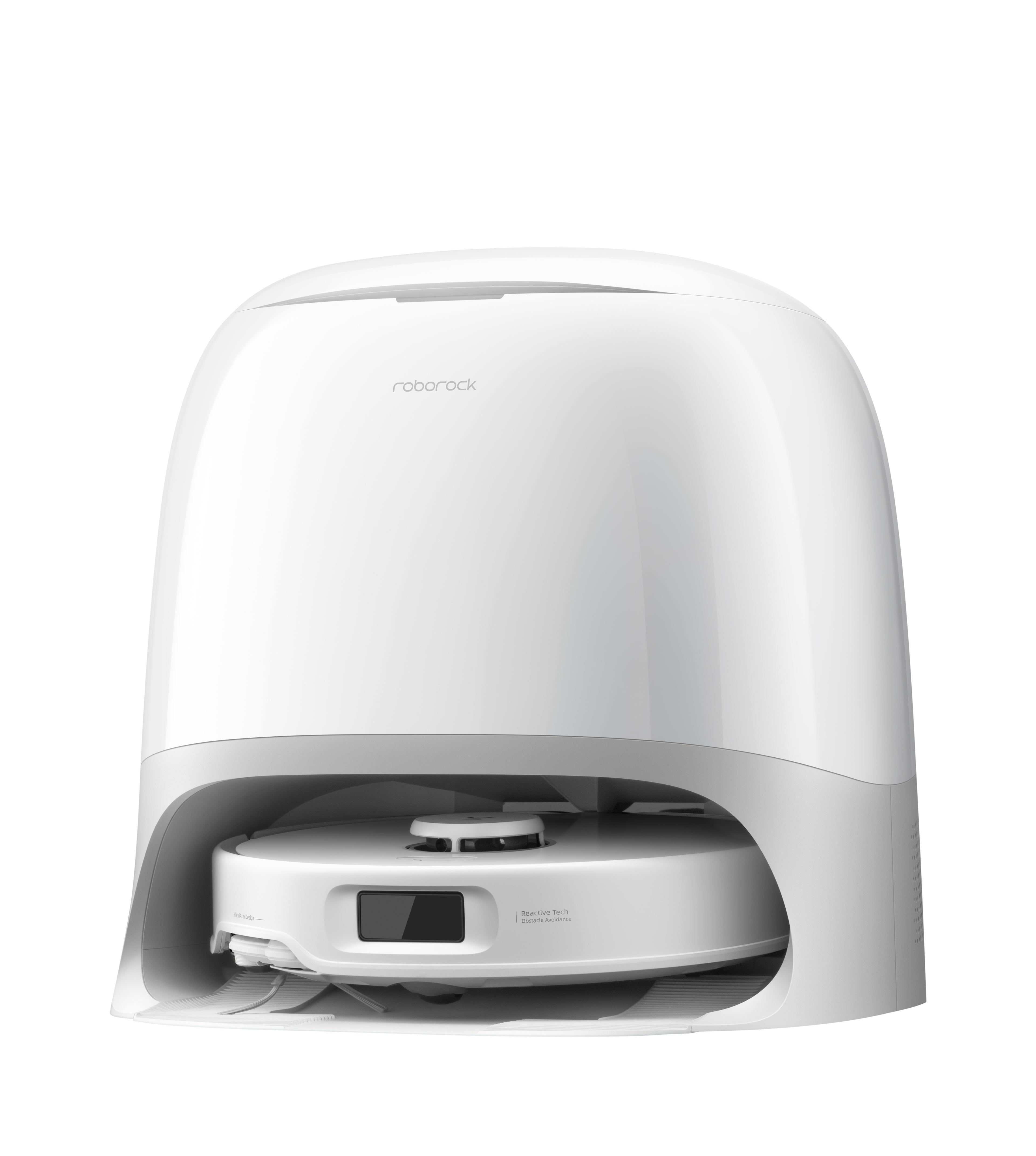 Roborock Qrevo Curv 5A1 0,325 L Noir, Blanc
