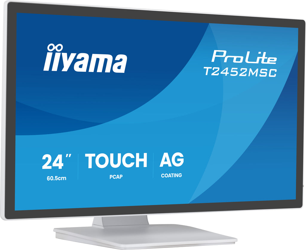 iiyama T2452MSC-W2AG Écran Tactile PC 24" Full HD LED Blanc