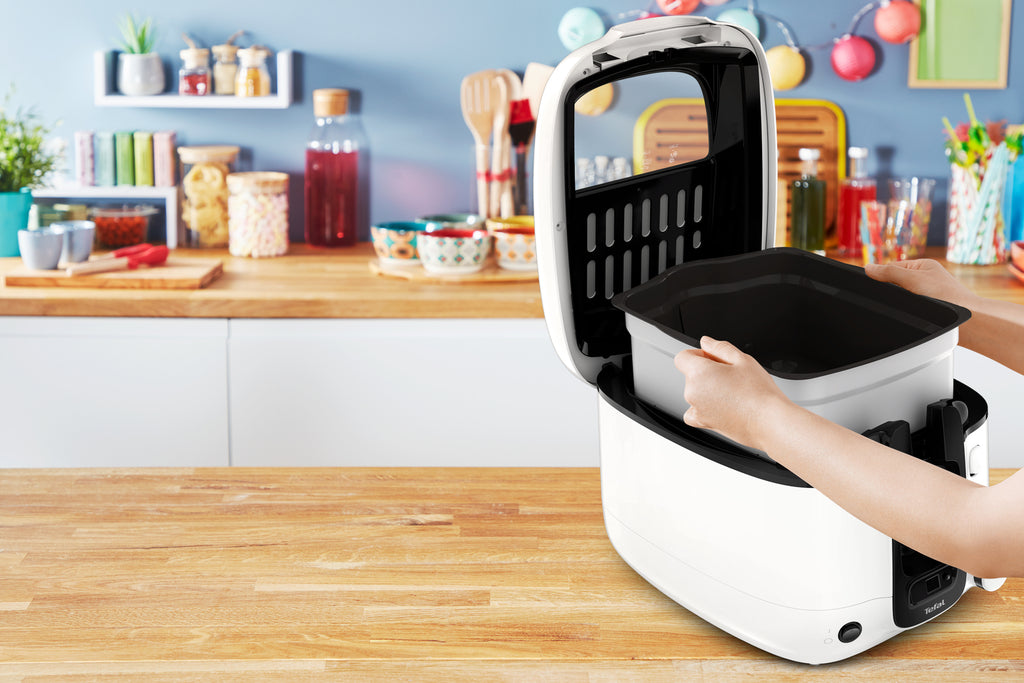 Tefal Super Uno FR3140 Friteuse Blanc