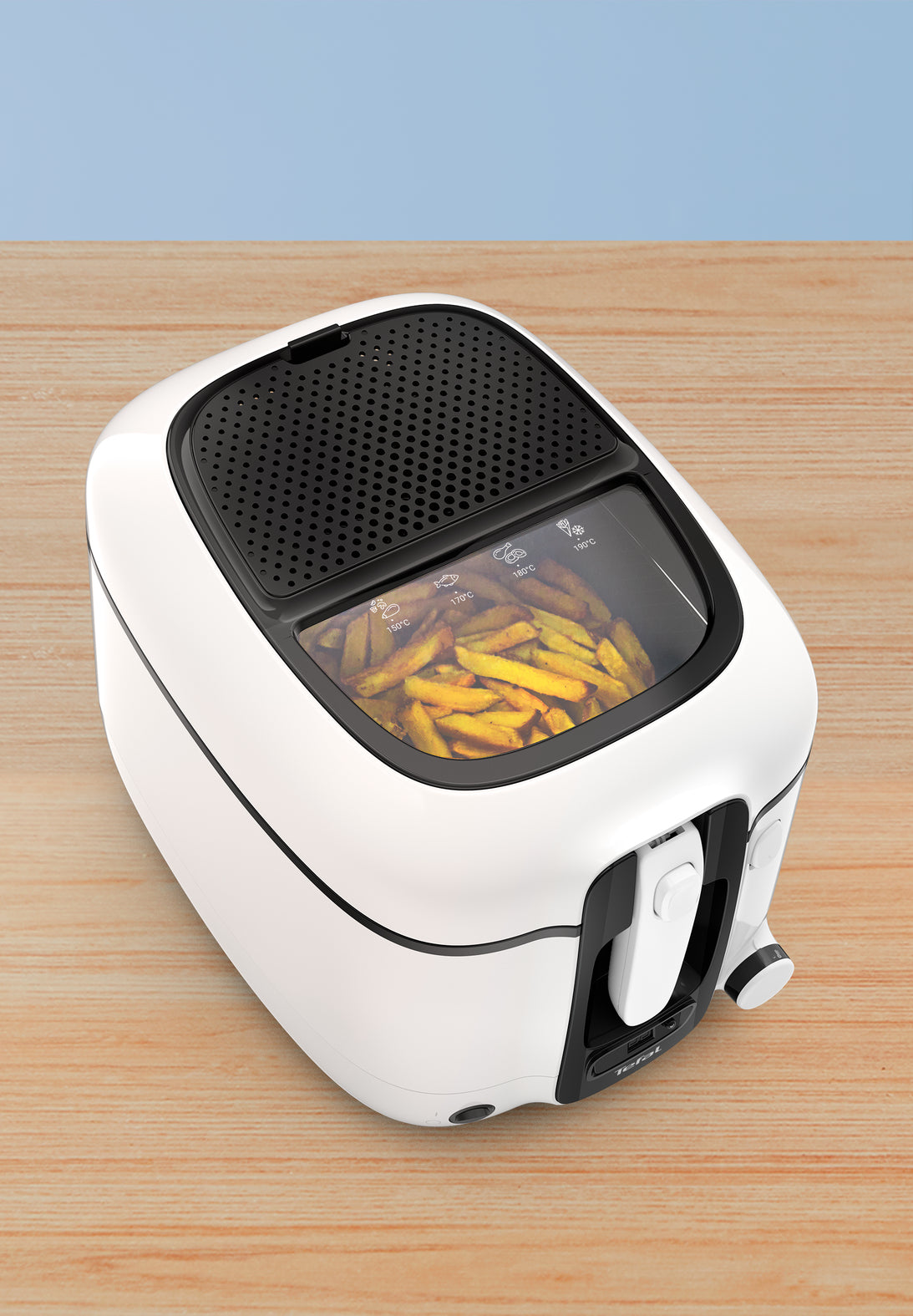 Tefal Super Uno FR3140 Friteuse Blanc