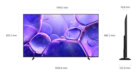 Samsung U8000F UE50U8092FU 127 cm (50") 4K Ultra HD Smart TV Wifi Noir
