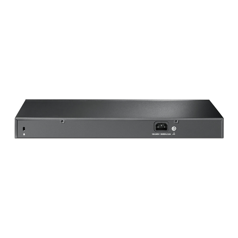 TP-Link TL-SG1428PE commutateur réseau Géré L2 Gigabit Ethernet (10/100/1000) Connexion Ethernet, supportant l'alimentation via ce port (PoE) 1U Noir
