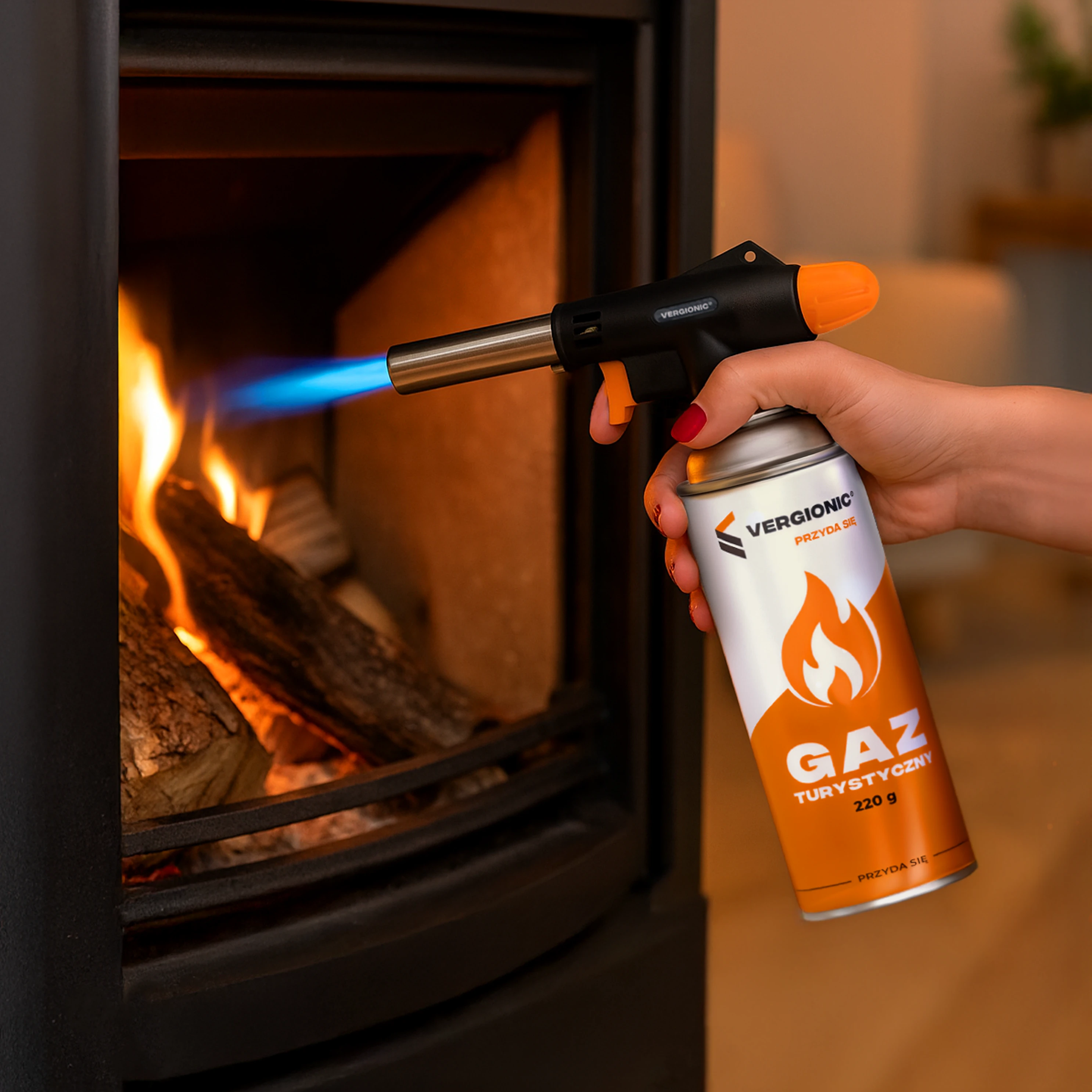 GAZ TURYSTYCZNY DO KUCHENKI PALNIKA KARTUSZ 400 ML BUTLA BIWAK CAMPING