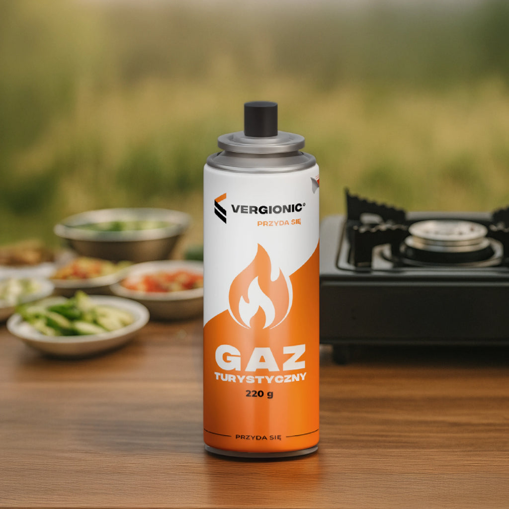 GAZ TURYSTYCZNY DO KUCHENKI PALNIKA KARTUSZ 400 ML BUTLA BIWAK CAMPING