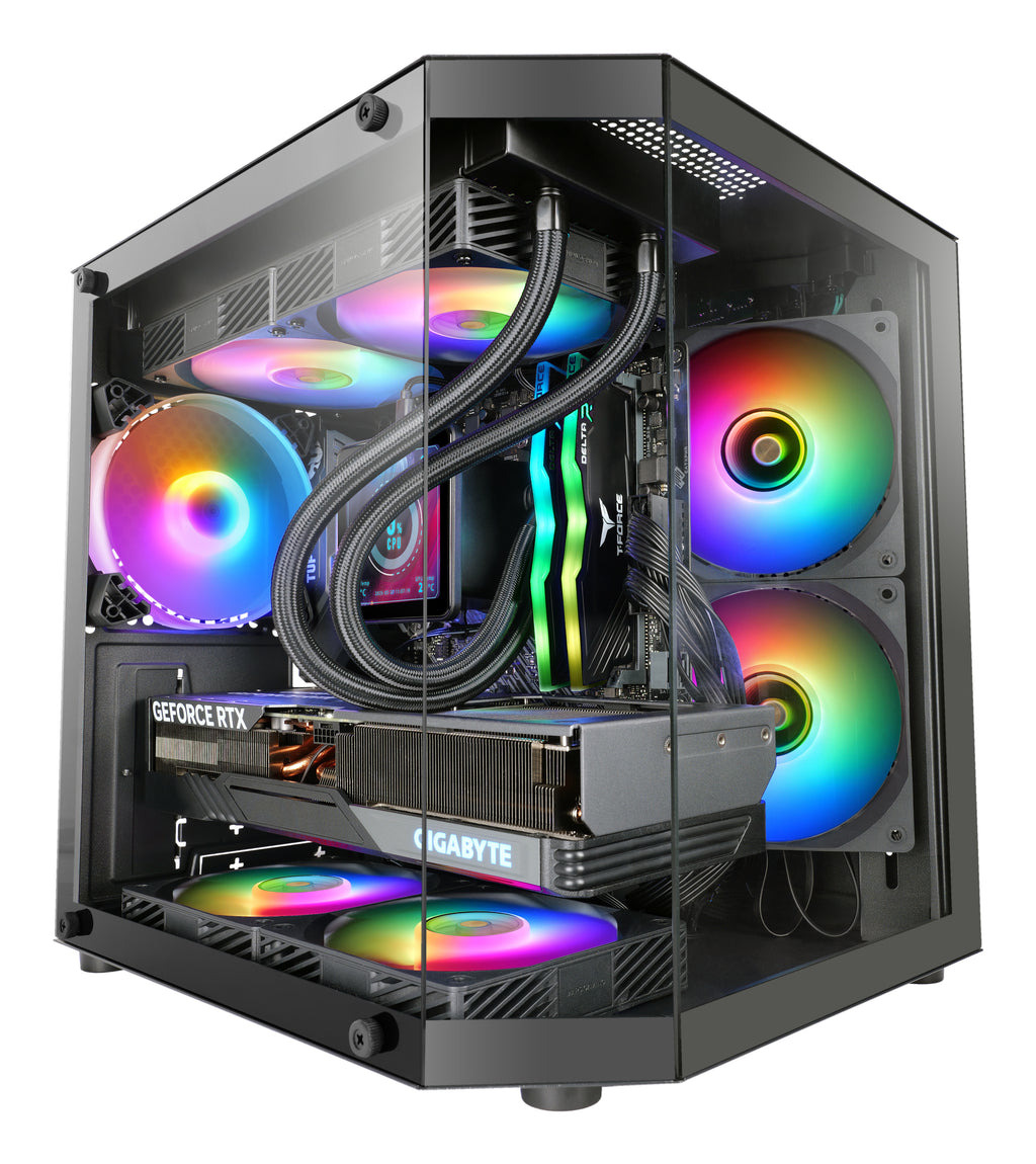 Mars Gaming MC-3TLITE Mini Tower Noir