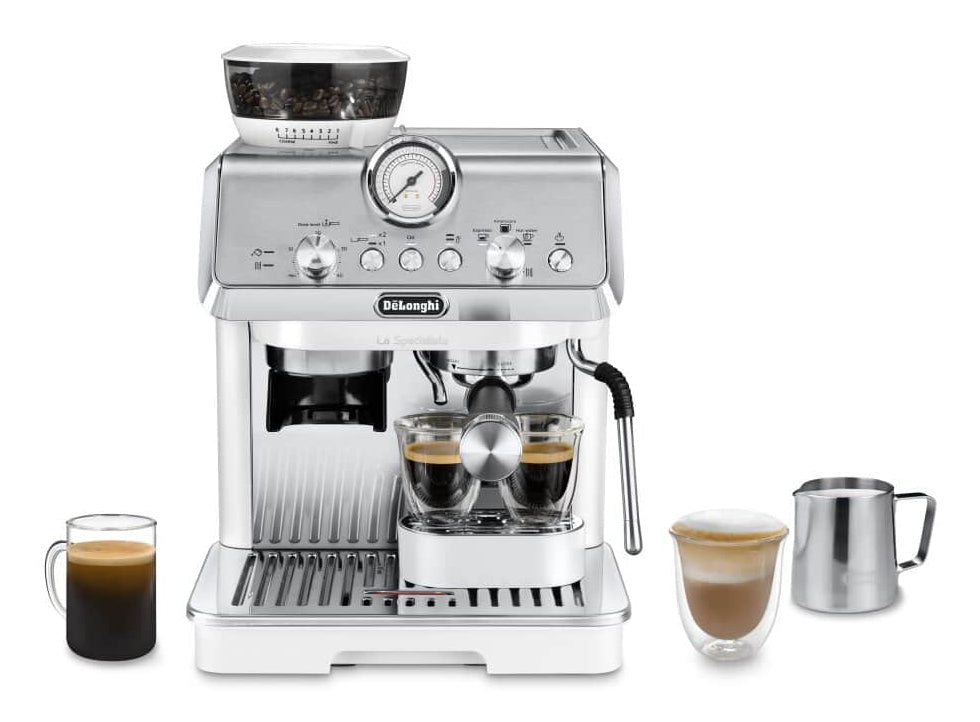 De’Longhi Dedica Arte EC9155.W Machine à Espresso Semi-automatique, 1,7 L, Blanc