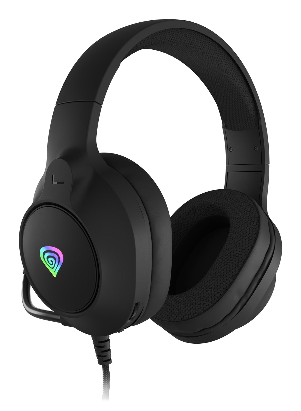 GENESIS NEON 213 Casque Avec fil À la main Appels/Musique USB Type-A Noir