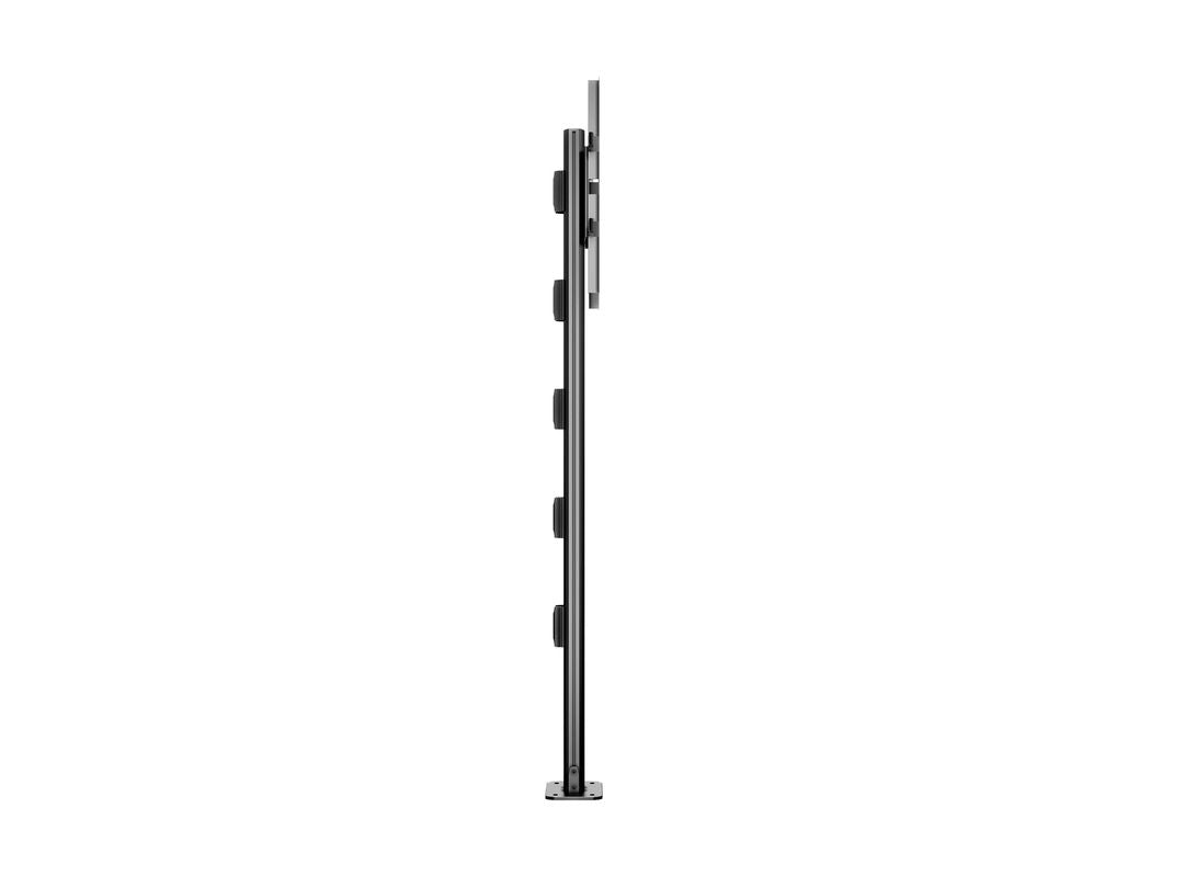 Support de Montage pour Affichages de Messages 2401, 61-160 cm (24"-63"), Noir