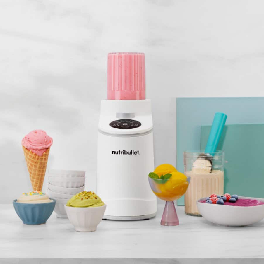 NutriBullet NBD0503W sorbetière Coupe réfrigérante shake maker Blanc