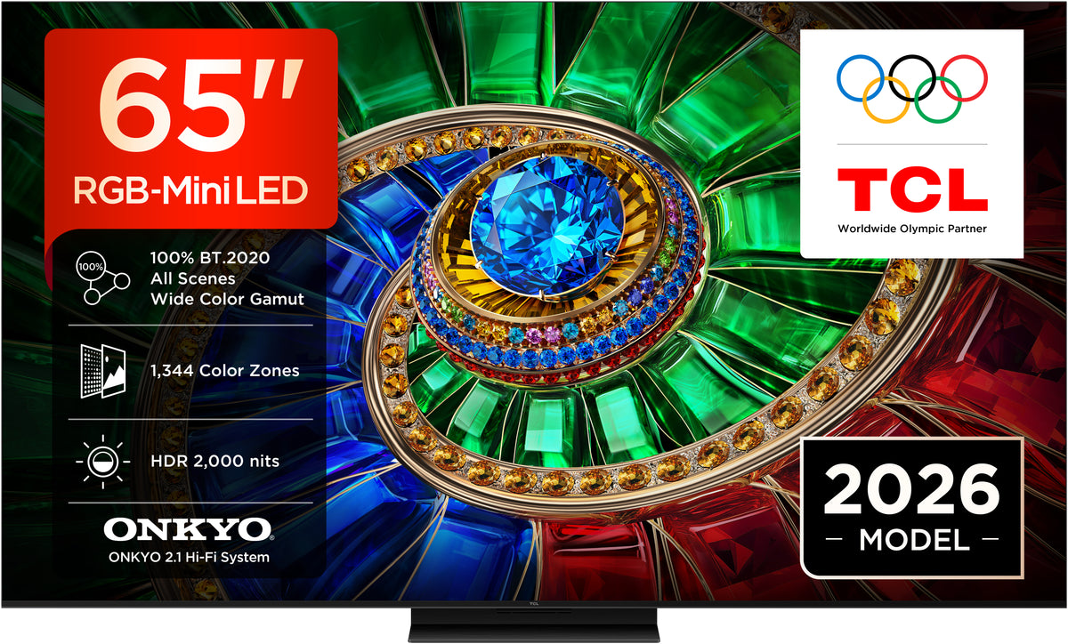 TCL RM7L 65RM7L TV 165,1 cm (65") 4K Ultra HD Smart TV Wifi Noir 2000 cd/m²
