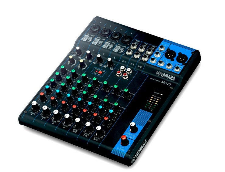 Yamaha MG10 table de mixage audio 10 canaux Noir - vue 2