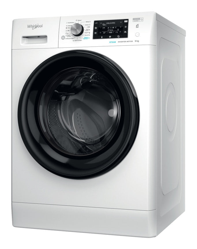 Whirlpool FFD 9489 BV EE machine à laver Charge avant 9 kg 1351 tr/min Blanc