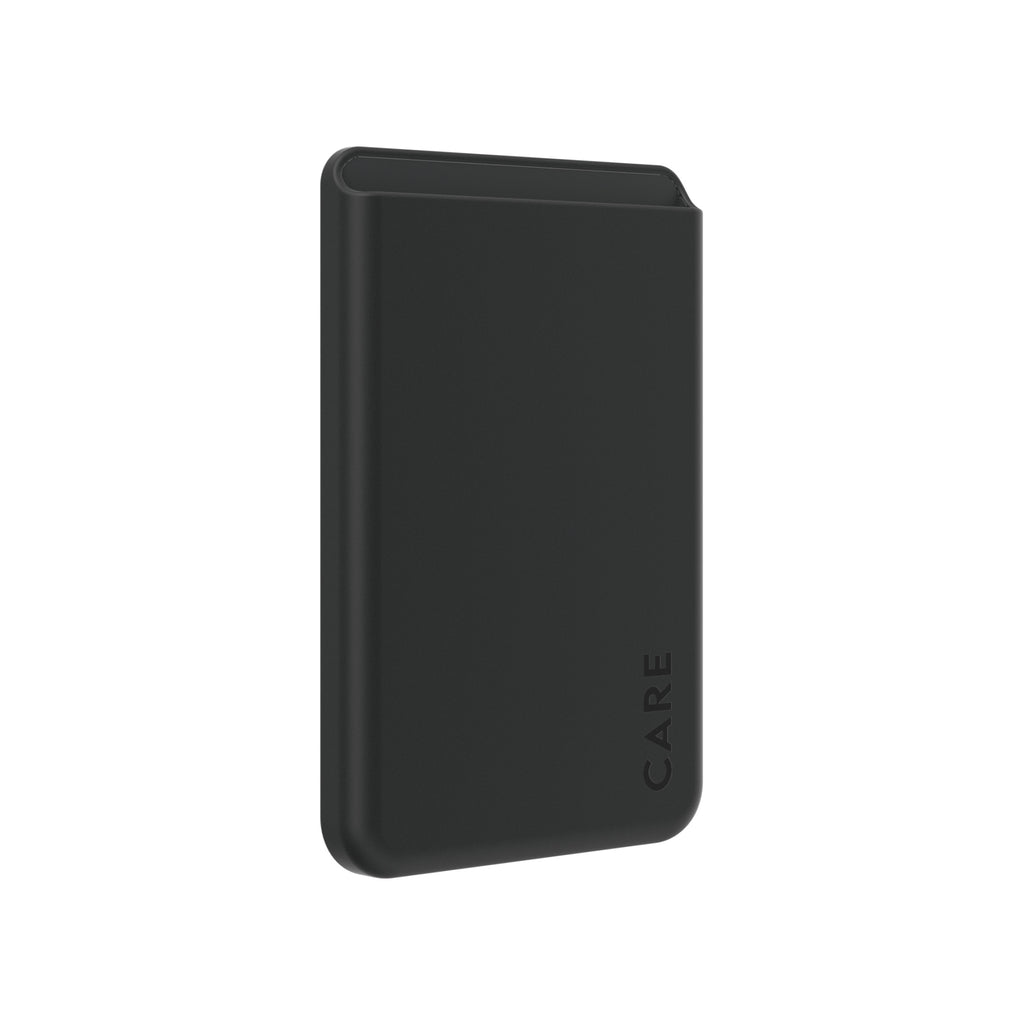 PanzerGlass CARE Card Holder Coque de Protection pour iPhone, Noir