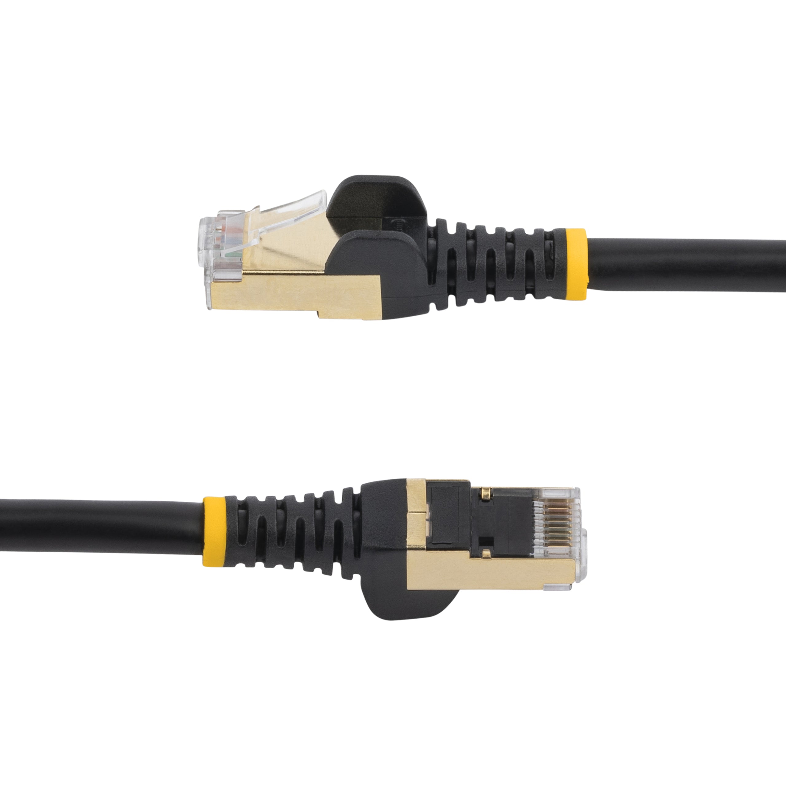 StarTech.com Câble réseau Cat6a STP blindé sans crochet de 3 m - Noir
