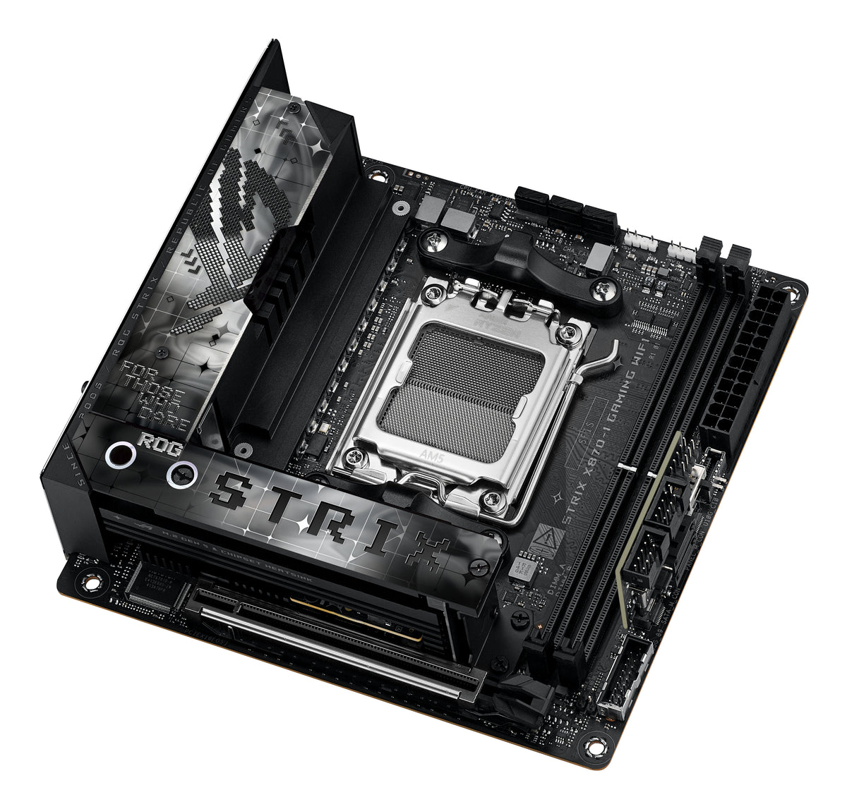 ASUS ROG STRIX X870-I GAMING WIFI Carte Mère AMD X870 Socket AM5 mini ITX