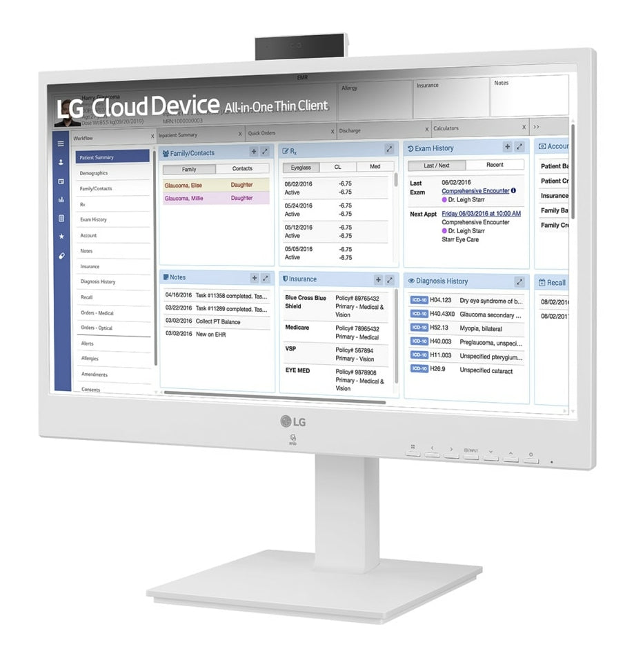 LG 24CR671N-2P All-in-One Pentium Silver N6005, 8GB RAM, 256GB SSD, Intel UHD Graphics, Sans OS - vue 3