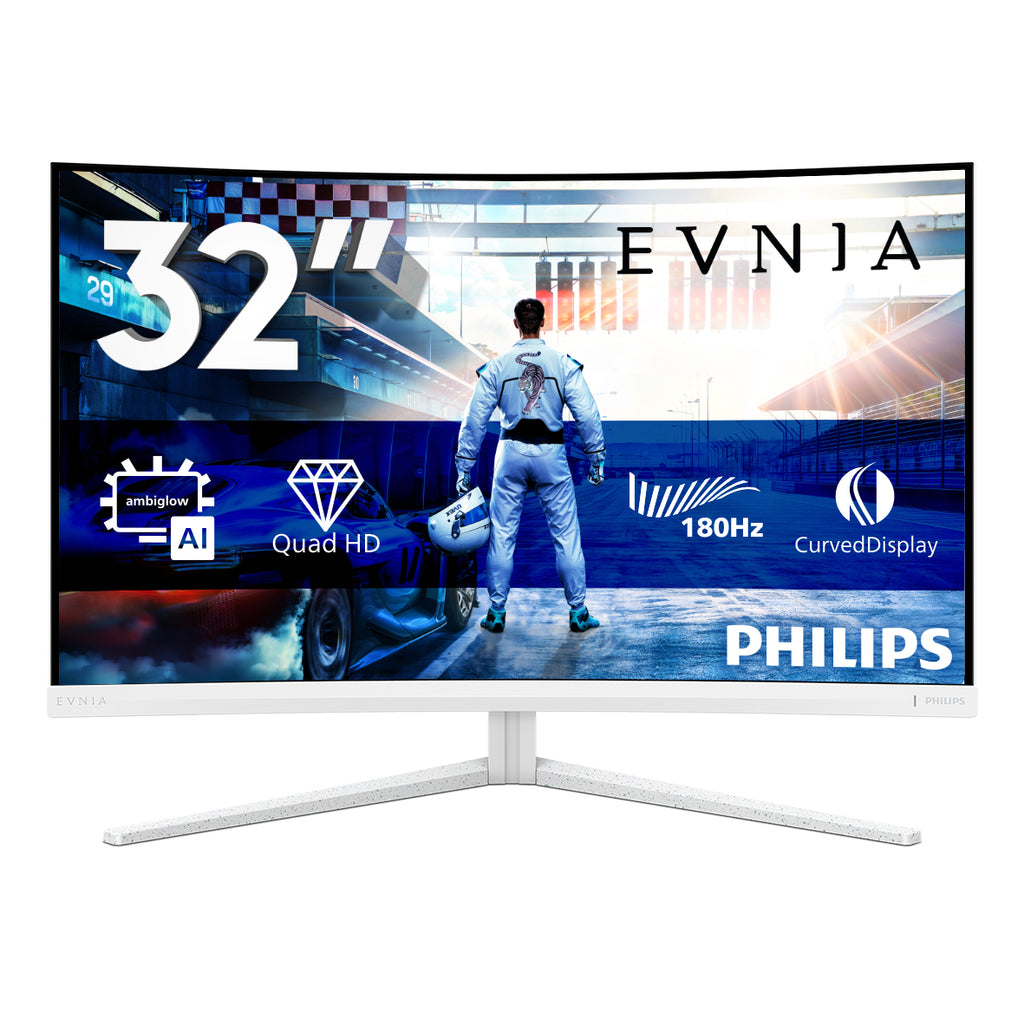 Philips Evnia 5000 32M2C5501/00 Moniteur PC 31.5" Quad HD LCD Blanc
